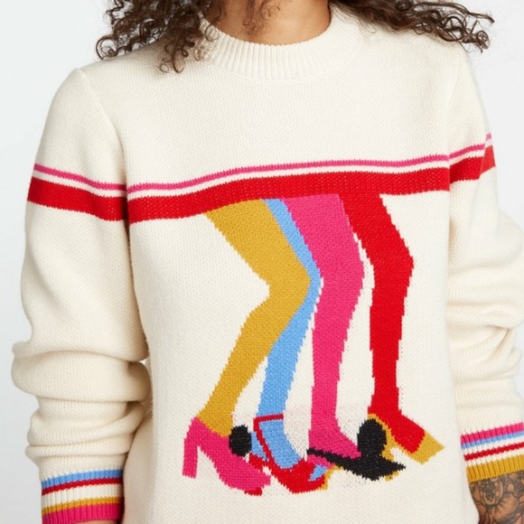 ban.do Sweaters - ban.do boogie vintage retro sweater